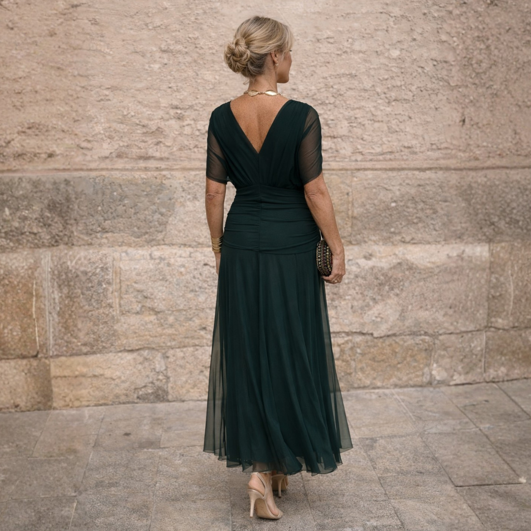 ROSSANA – Off-Shoulder Maxi Dress