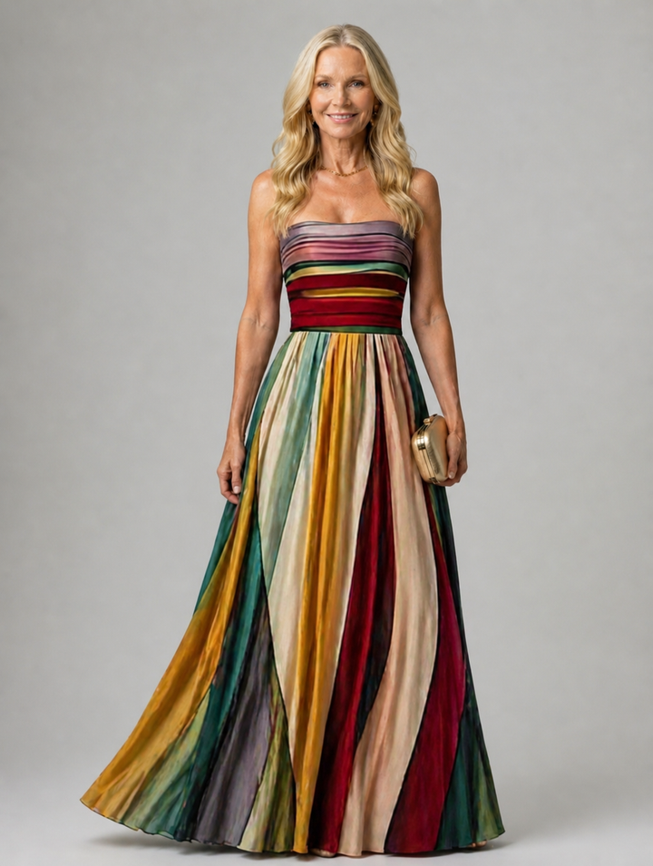 Talma™ | Effortless Strapless A-Line Dress